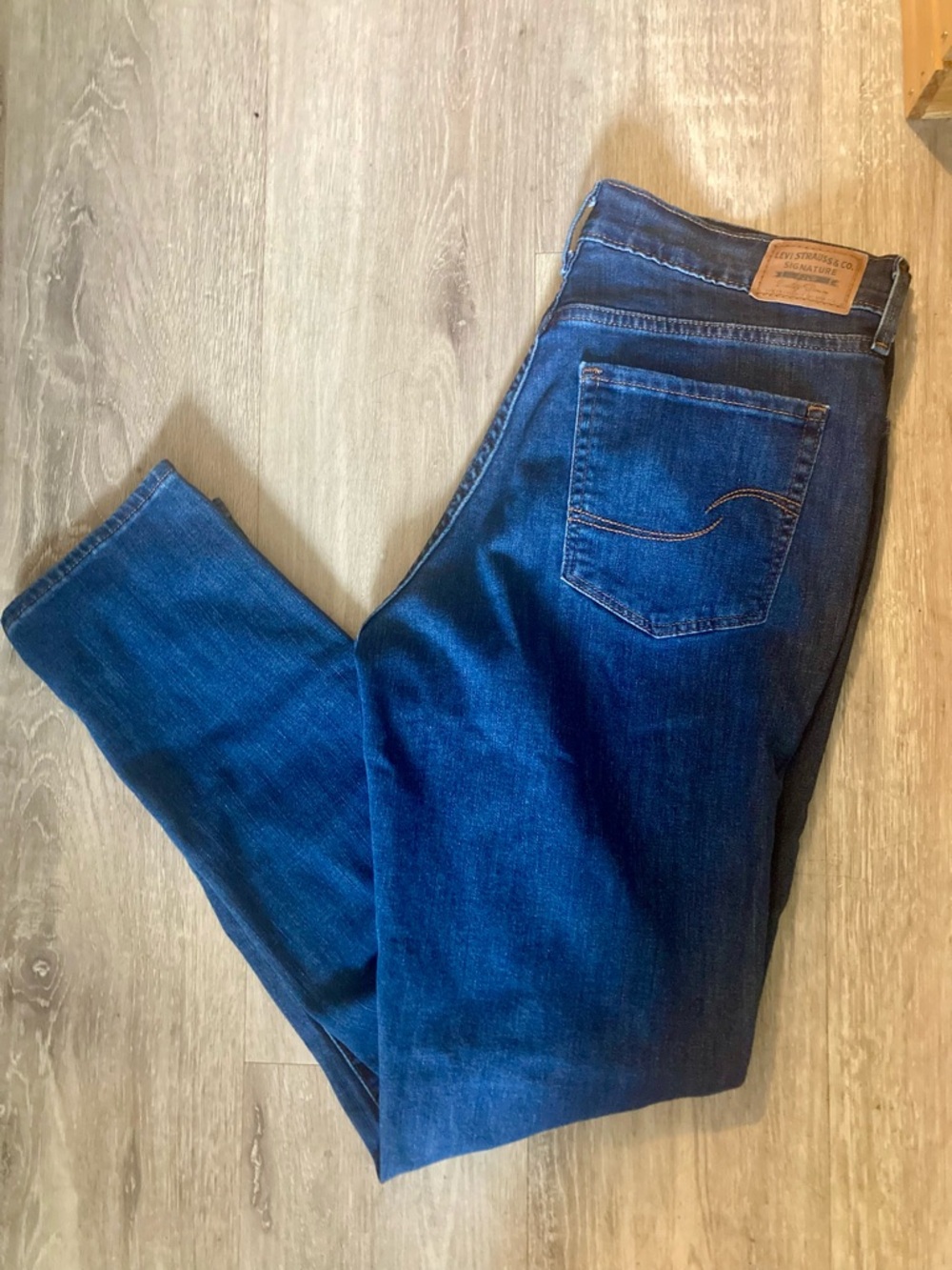 Levi's Blue Slim Tapered Jeans